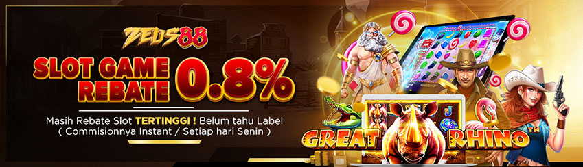 SLOT GAMES REBATE 0.8%