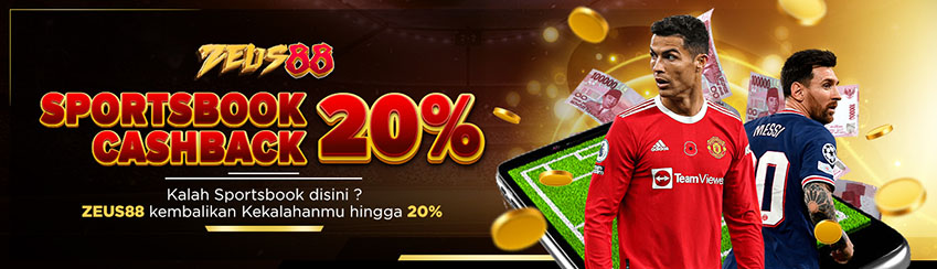 CASHBACK 20% SPORTBOOK 