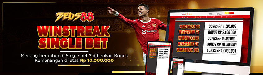 WINSTREAK SINGLE BET SEPAKBOLA