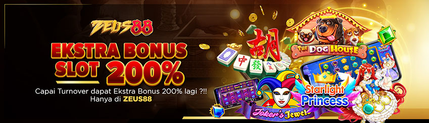 EXTRA BONUS 200% KHUSUS SLOT